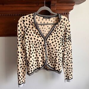 Marc Cain Spotted Signature Cardigan, XS/S